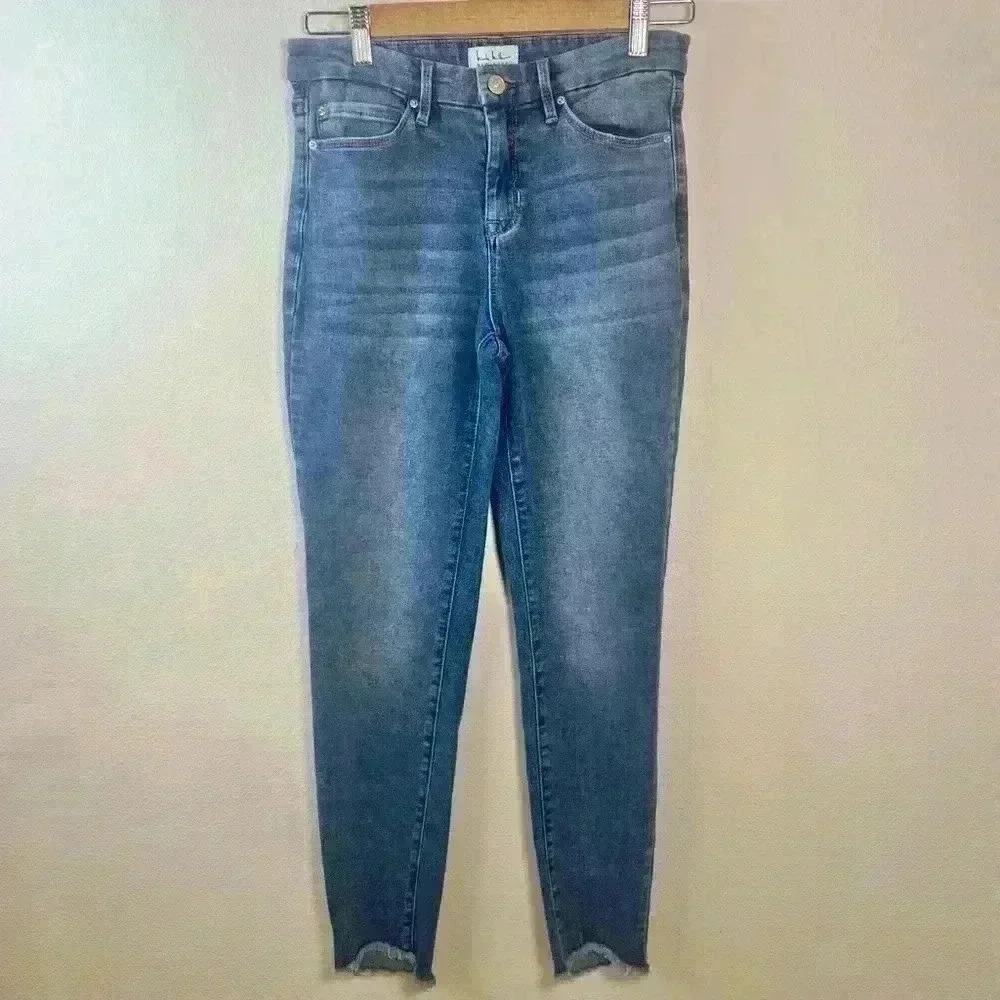Nicole Miller Women’s SoHo High Rise Ankle Skinny Jeans Size 4 - Picture 4 of 13